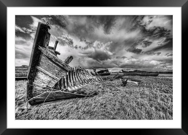  Left to rot Framed Mounted Print by Gary Kenyon