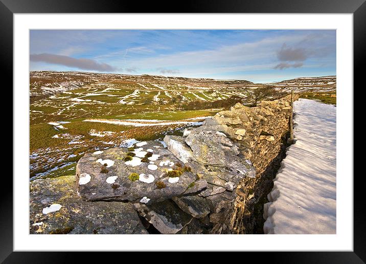Views of the Yorkshire Dales Framed Mounted Print by Gary Kenyon