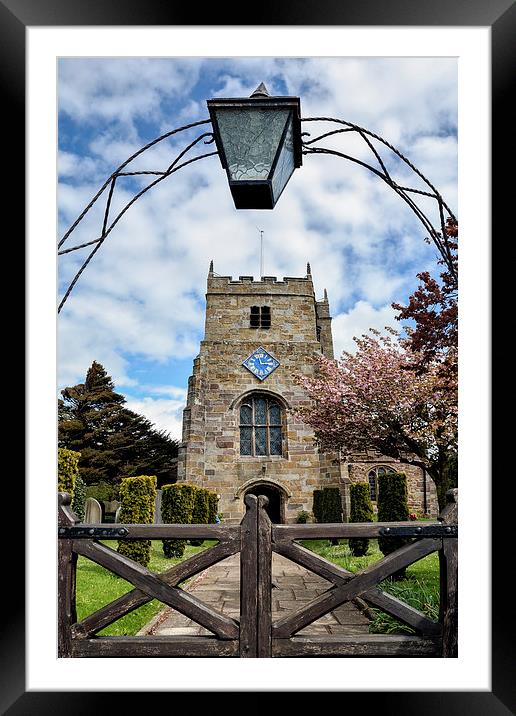 St Michael's Church, Lancashire Framed Mounted Print by Gary Kenyon