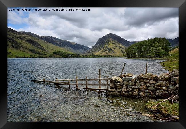 Buttermere And Fleetwith Pike Framed Print by Gary Kenyon