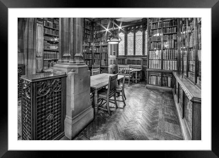 Rylands Library Manchester Framed Mounted Print by Gary Kenyon