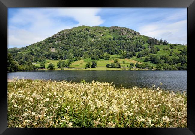 Rydalwater In the Lakes Framed Print by Gary Kenyon