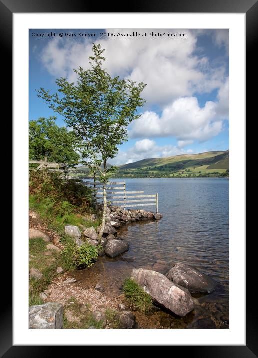 Ennerdale In The Lake District Framed Mounted Print by Gary Kenyon