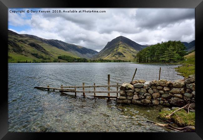 Buttermere And Fleetwith Pike Framed Print by Gary Kenyon