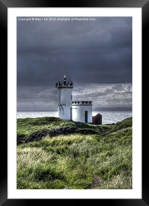 The Lighthouse Framed Mounted Print by Thanet Photos