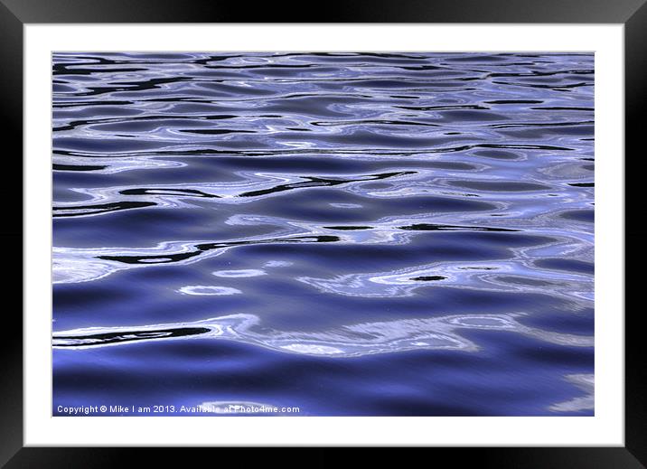 Water Framed Mounted Print by Thanet Photos