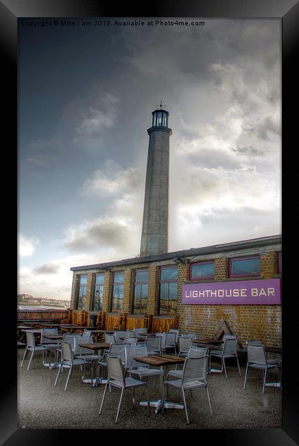 Lighthouse bar Framed Print by Thanet Photos