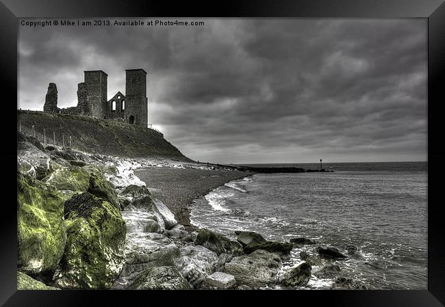 Reculver Towers Framed Print by Thanet Photos
