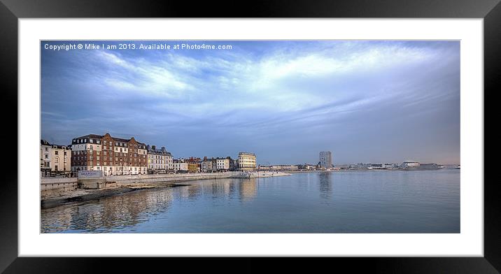 The Seaside Framed Mounted Print by Thanet Photos