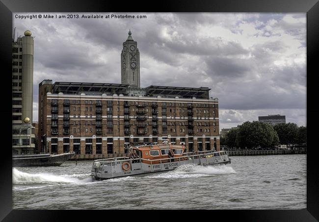 Oxo tower Framed Print by Thanet Photos