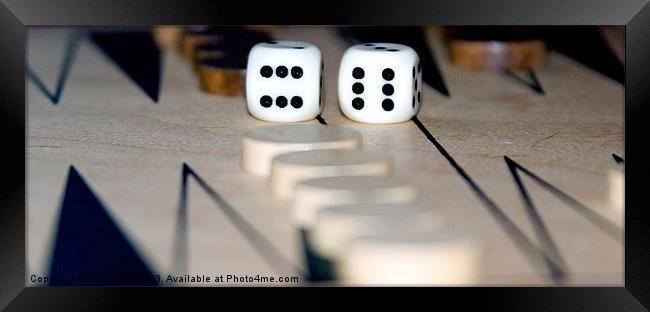 Backgammon Framed Print by Thanet Photos