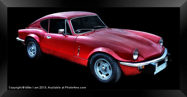 Triumph GT6 Framed Print by Thanet Photos