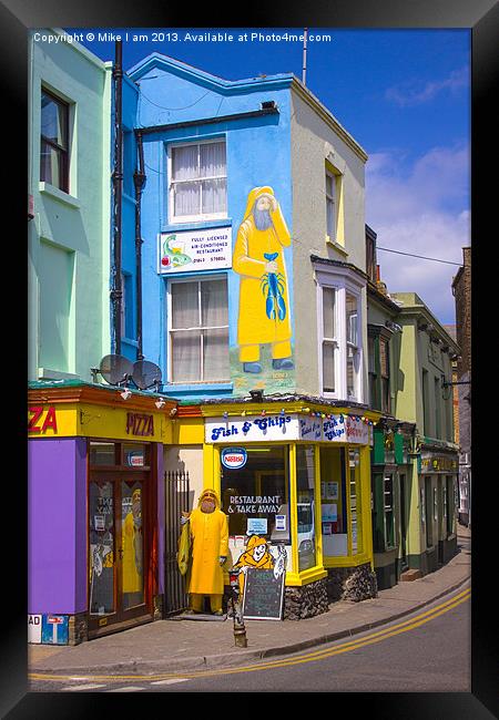 Broadstairs high street Framed Print by Thanet Photos