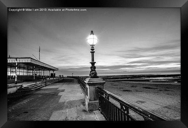 Margate in Mono Framed Print by Thanet Photos
