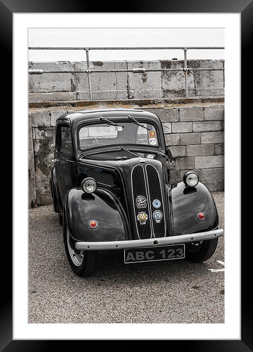Ford Popular Framed Mounted Print by Thanet Photos