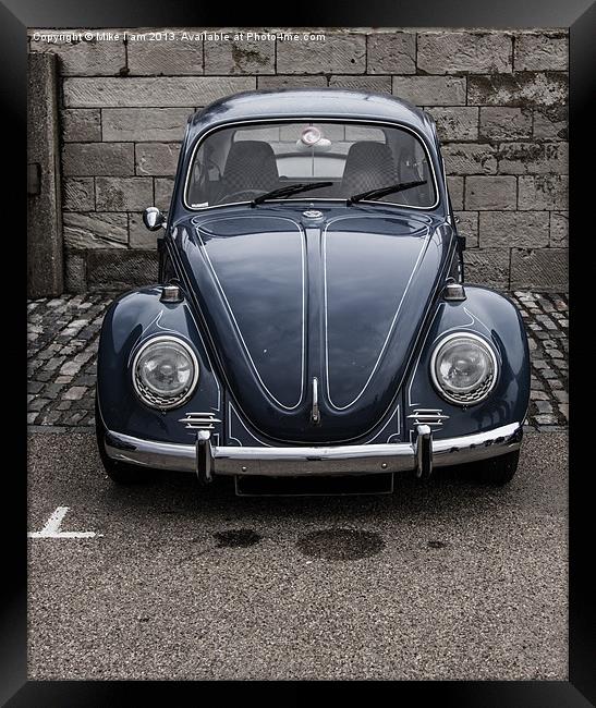 Volkswagen Beetle Framed Print by Thanet Photos
