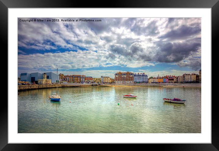 Seaside resort Framed Mounted Print by Thanet Photos