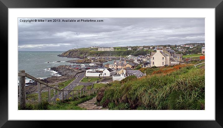 Portpatrick Framed Mounted Print by Thanet Photos
