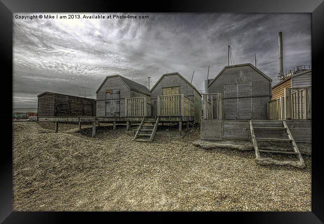 Beach huts at Whitstable Framed Print by Thanet Photos