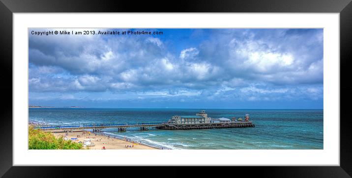 Bournemouth pier in summer Framed Mounted Print by Thanet Photos