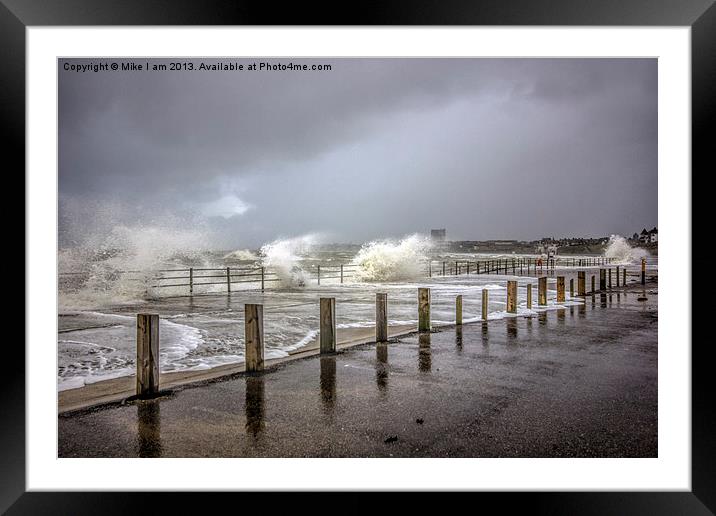 Stormy day Framed Mounted Print by Thanet Photos