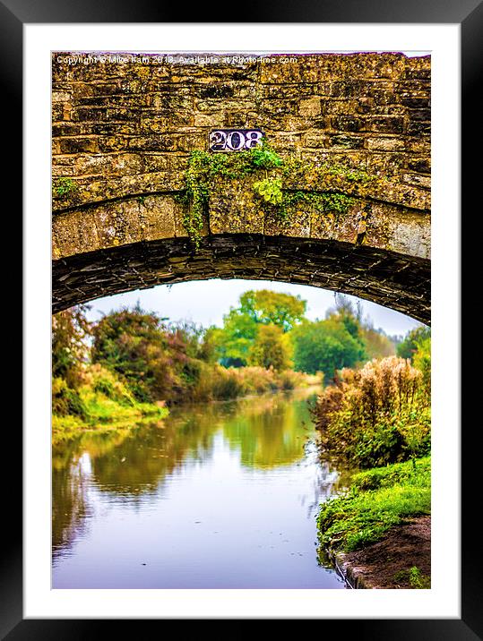 bridge 208 Framed Mounted Print by Thanet Photos
