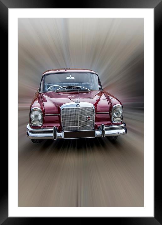 Mercedes-Benz Framed Mounted Print by Thanet Photos