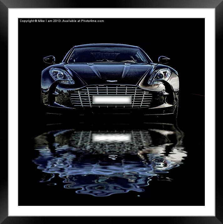 Aston Martin Framed Mounted Print by Thanet Photos