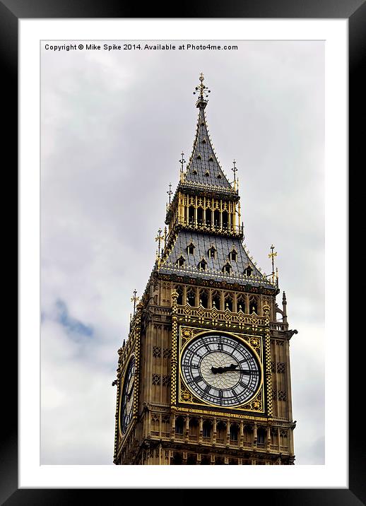 Big Ben Framed Mounted Print by Thanet Photos