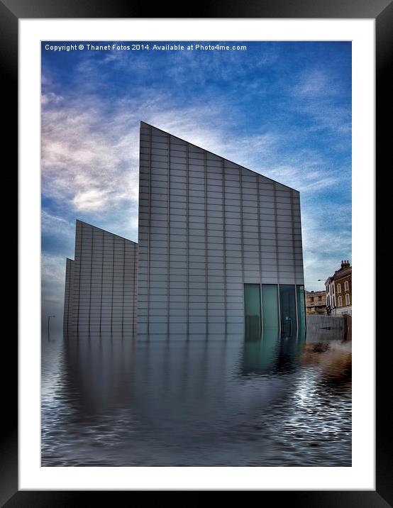 Turner contemporary Framed Mounted Print by Thanet Photos
