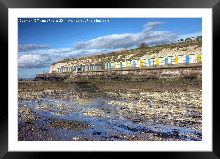 West Bay Beach Framed Mounted Print by Thanet Photos