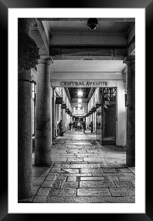 Covent Garden, Central Avenue Framed Mounted Print by Thanet Photos