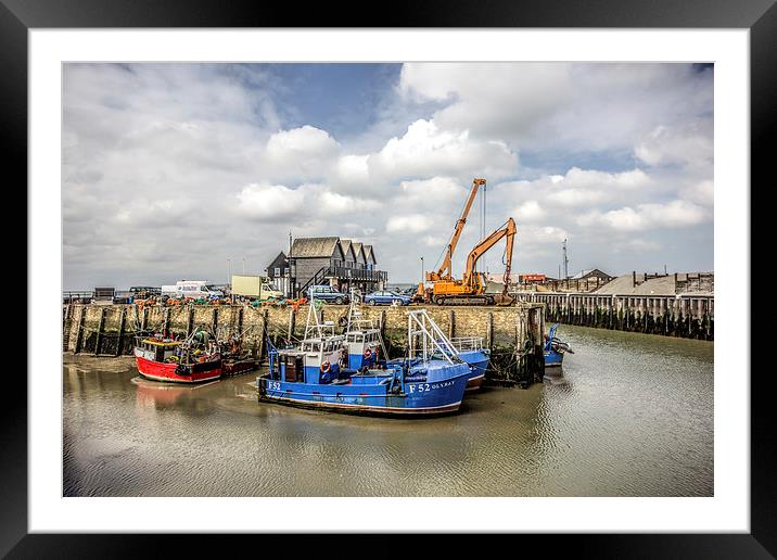 Boats Framed Mounted Print by Thanet Photos