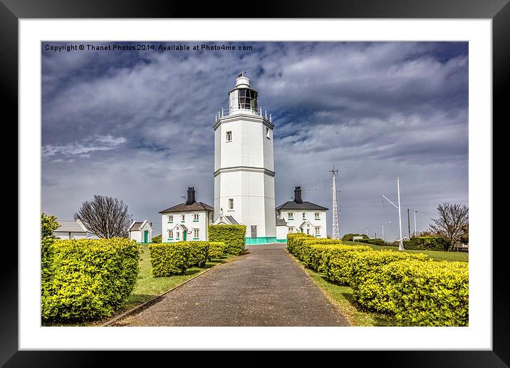 North Foreland Lighthouse Framed Mounted Print by Thanet Photos