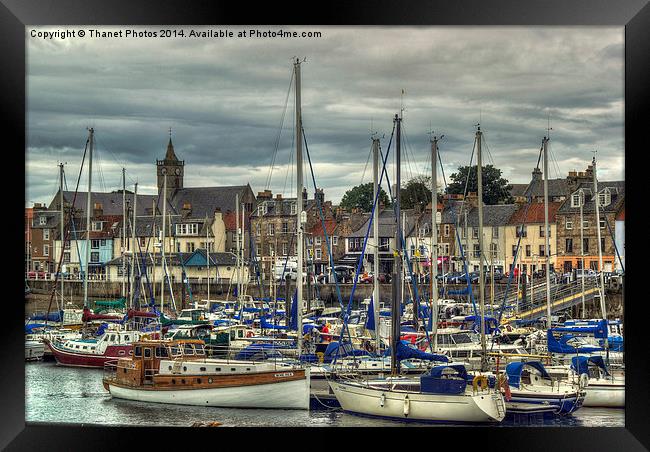 Anstruther Framed Print by Thanet Photos