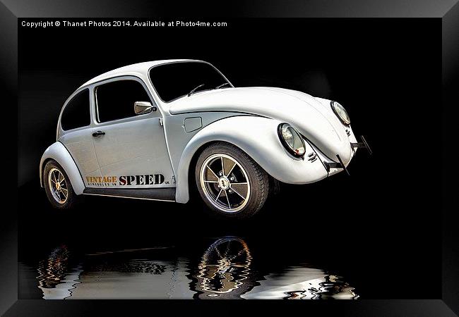 Volkswagen Beetle Framed Print by Thanet Photos