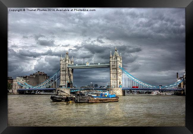Tower bridge London Framed Print by Thanet Photos