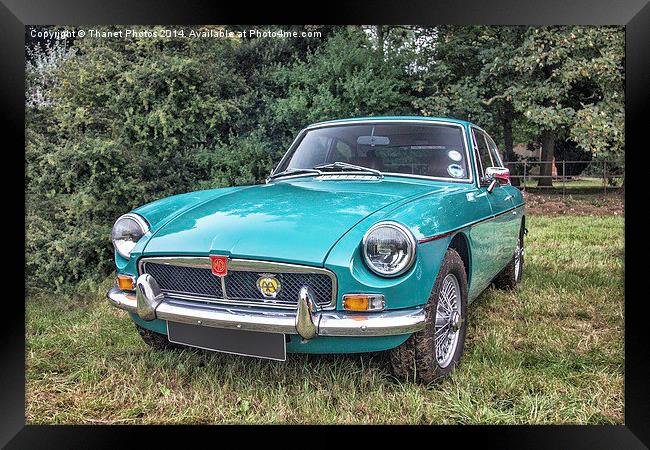  1972 MG  Framed Print by Thanet Photos
