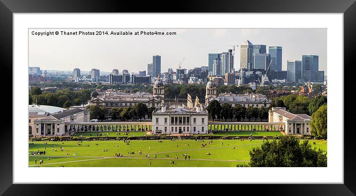  Greenwich park London Framed Mounted Print by Thanet Photos