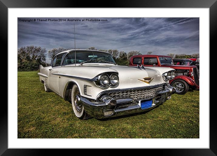  Cadillac Framed Mounted Print by Thanet Photos