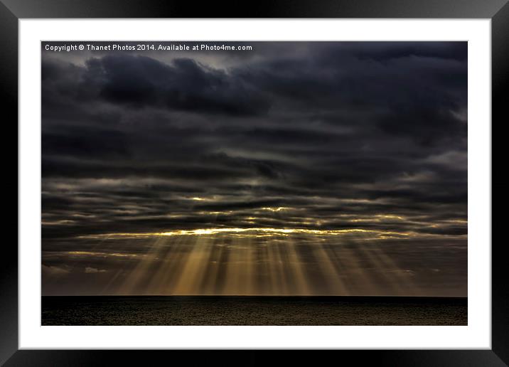  after the storm Framed Mounted Print by Thanet Photos