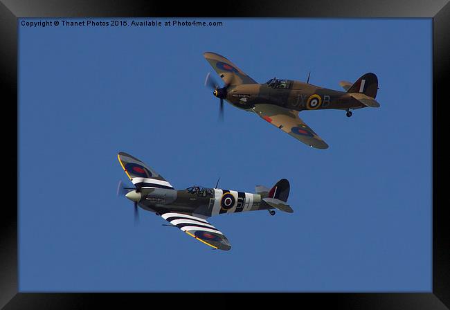 WW11 Fighter planes  Framed Print by Thanet Photos