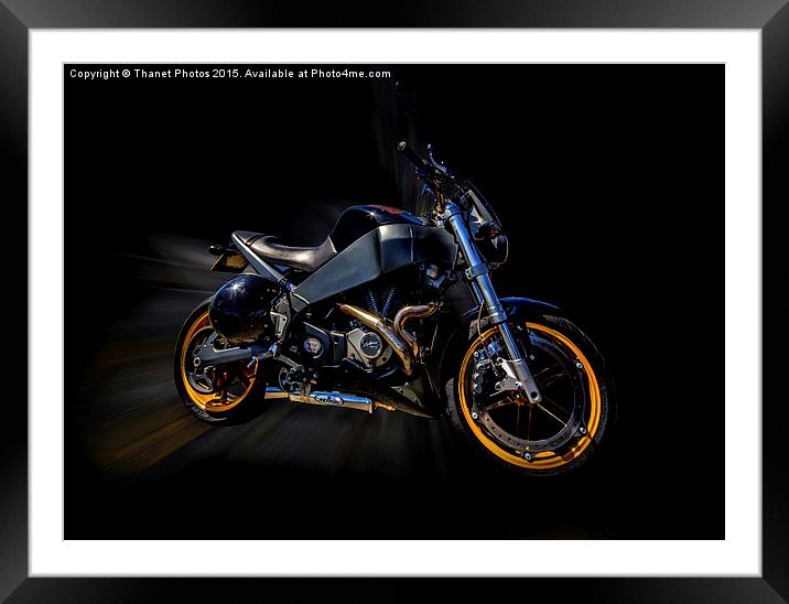  Buell  Framed Mounted Print by Thanet Photos
