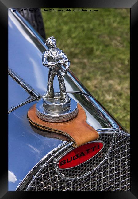  Bugatti T 37 Framed Print by Thanet Photos