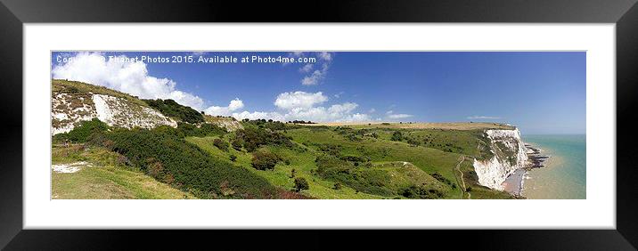  Dover panorama Framed Mounted Print by Thanet Photos