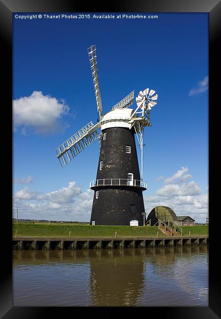  Windmill         Framed Print by Thanet Photos
