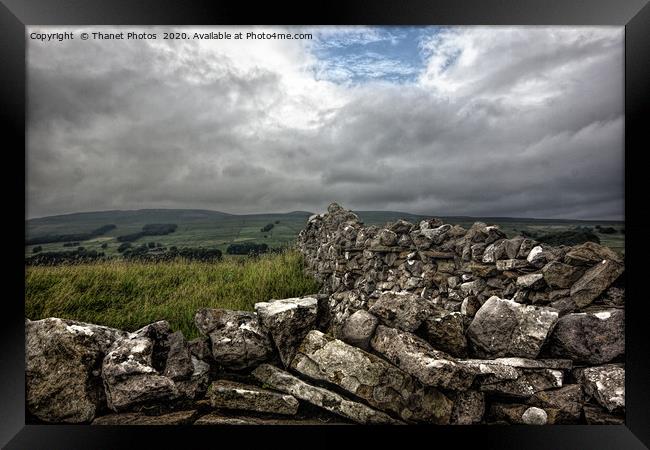 Askrigg Framed Print by Thanet Photos