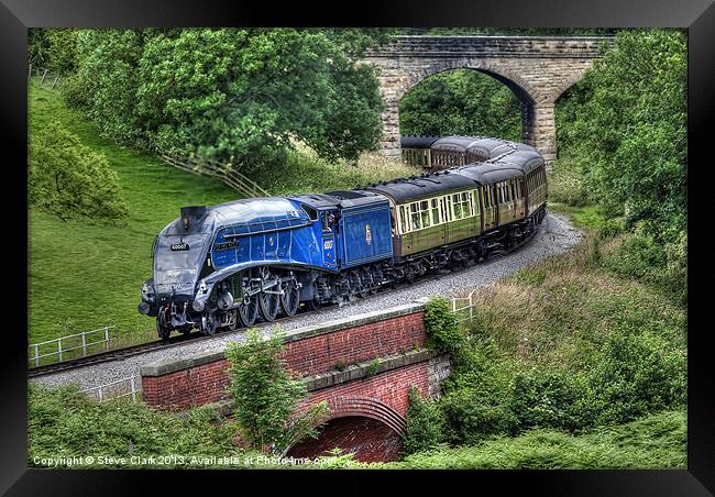 60007 Sir Nigel Gresley Framed Print by Steve H Clark