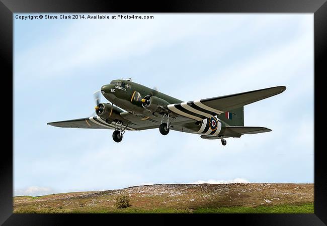 Douglas C-47 Dakota Framed Print by Steve H Clark