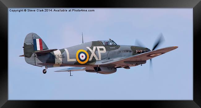  Hawker Hurricane - Hurribomber Framed Print by Steve H Clark